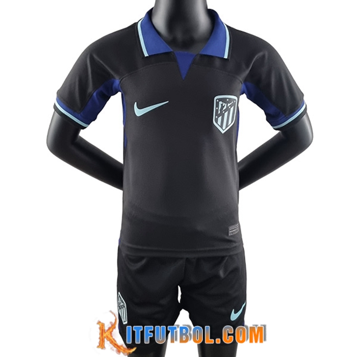 Camisetas De Futbol Atletico Madrid Ninos Segunda 2022/2023