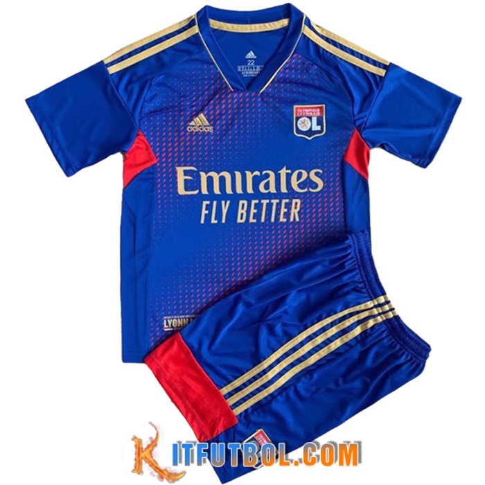Camisetas De Futbol Lyon Ninos Fourth 2022/2023