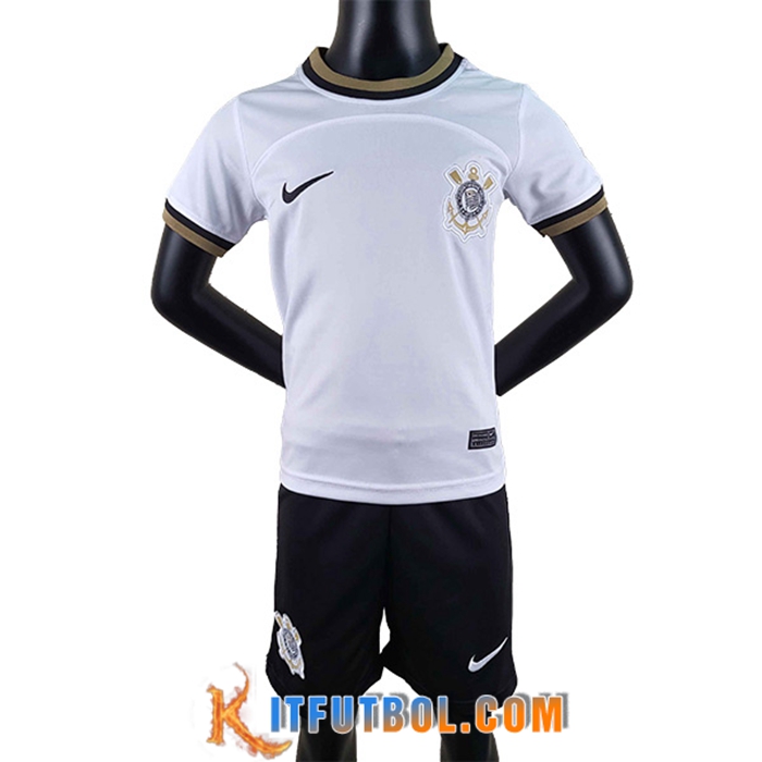 Camisetas De Futbol Corinthians Ninos Primera 2022/2023