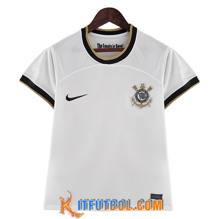 Camisetas De Futbol Corinthians Mujer Primera 2022/2023