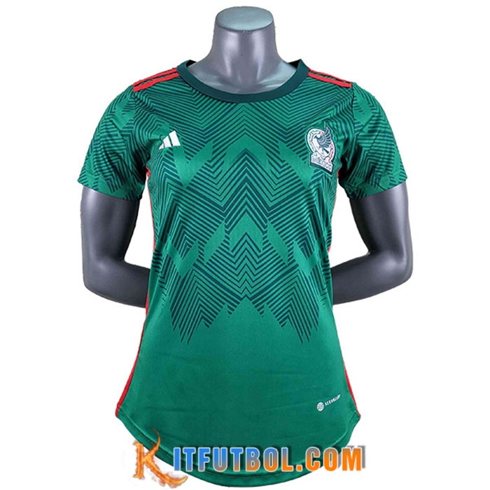 Camisetas De Futbol Mexico Mujer Primera 2022/2023