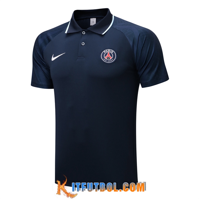 Camiseta Polo PSG Azul marino 2022/2023