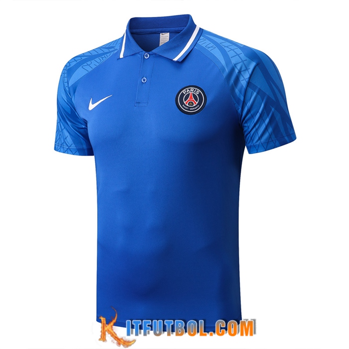 Camiseta Polo PSG Azul 2022/2023