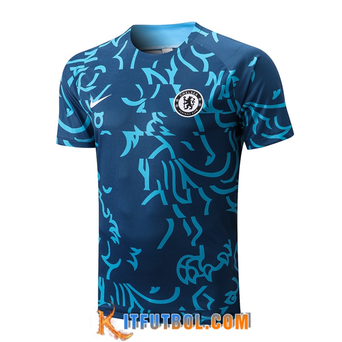 Camiseta Entrenamiento FC Chelsea Azul 2022/2023