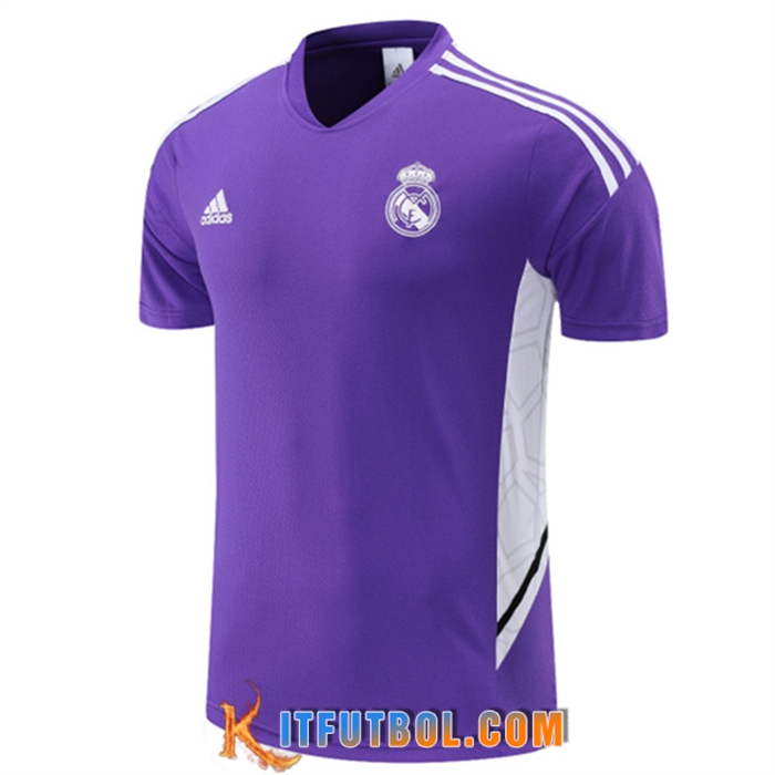 Camiseta Entrenamiento Real Madrid Violeta 2022/2023