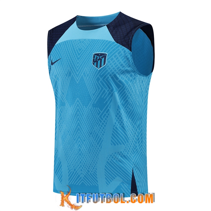 Camiseta Entrenamiento sin mangas Atletico Madrid Azul 2022/2023