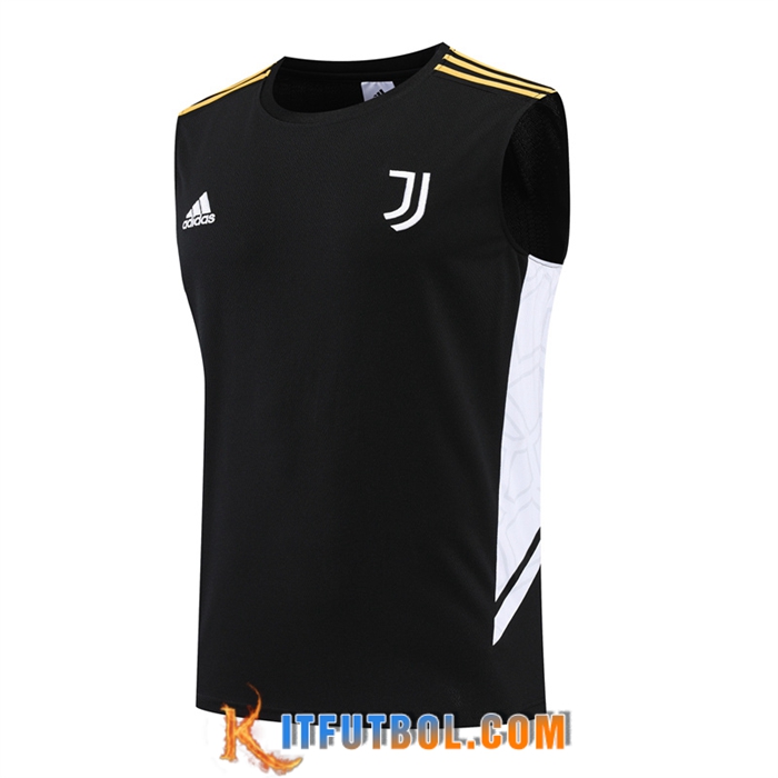Camiseta Entrenamiento sin mangas Juventus Negro 2022/2023
