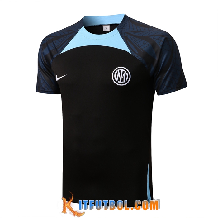 Camiseta Entrenamiento Inter Milan Negro 2022/2023