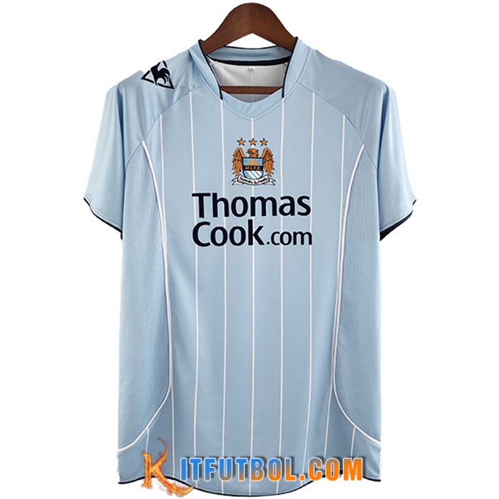 Camisetas De Futbol Manchester City Retro Primera 2008/2009