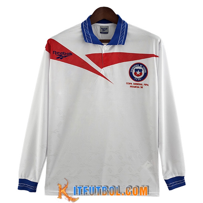 Camisetas De Futbol Chile Retro Segunda Manga Larga 1998