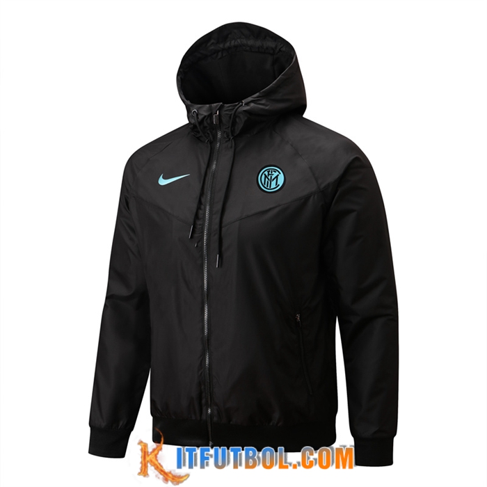 Rompevientos Inter Milan Negro 2022/2023