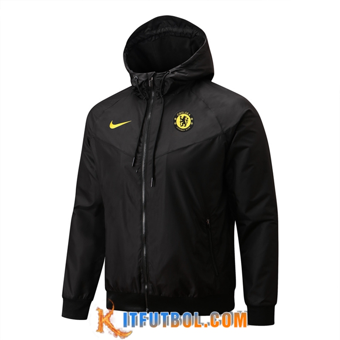 Rompevientos FC Chelsea Negro 2022/2023