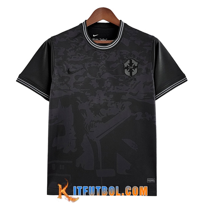 Camiseta Equipo Nacional Brasil Negro 2022/2023