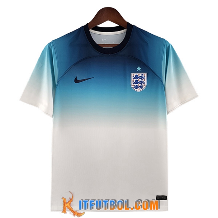 Camiseta Equipo Nacional Inglaterra Blanco/Azul 2022/2023