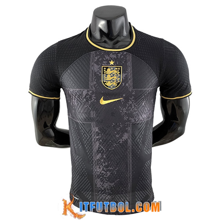 Camiseta Equipo Nacional Inglaterra Negro 2022/2023