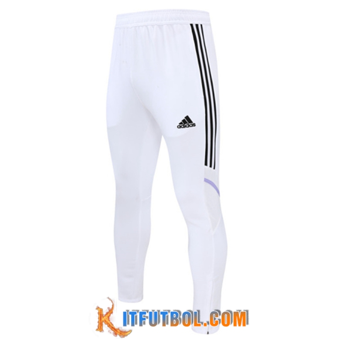 Pantalon Entrenamiento Real Madrid Blanco 2022/2023