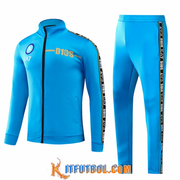 Chandal Equipos De Futbol - Chaqueta SSC Napoli Azul 2022/2023