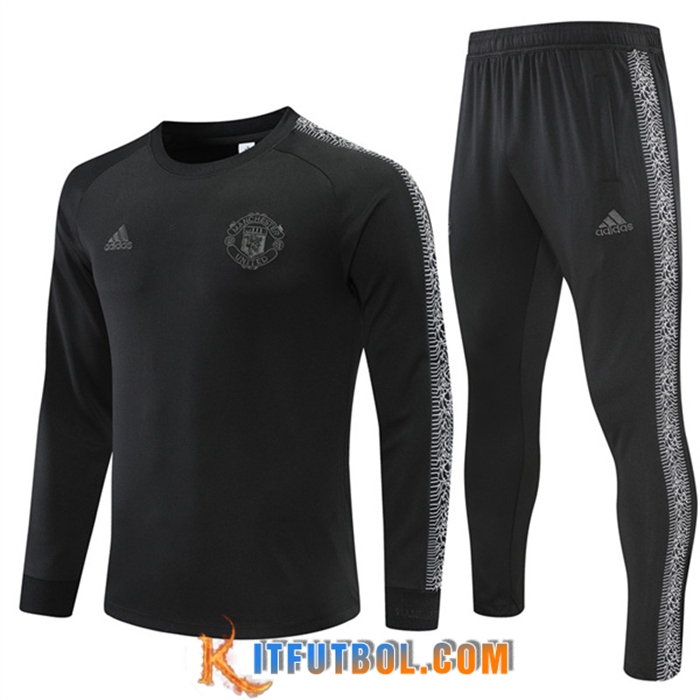 Chandal Equipos De Futbol Manchester United Negro 2022/2023