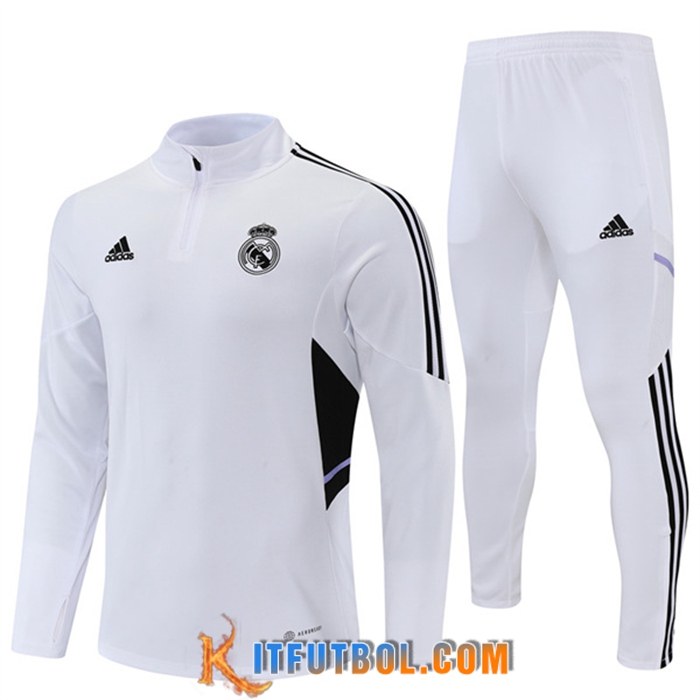 Chandal Equipos De Futbol Real Madrid Blanco 2022/2023