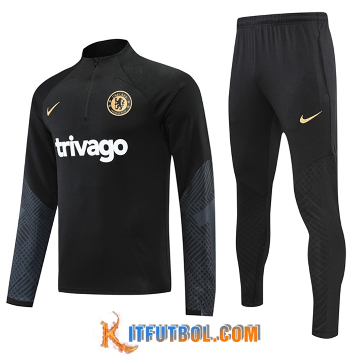 Chandal Equipos De Futbol FC Chelsea Negro 2022/2023