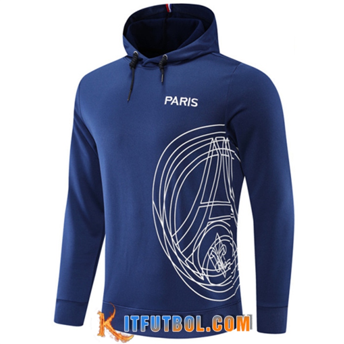 Sudadera De Entrenamiento Capucha PSG Azul 2022/2023