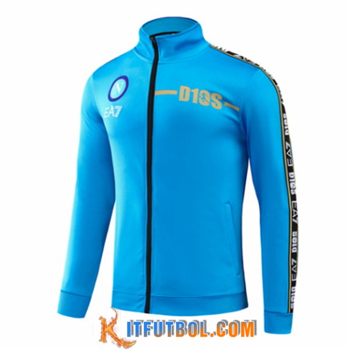 Chaquetas Futbol SSC Napoli Azul 2022/2023
