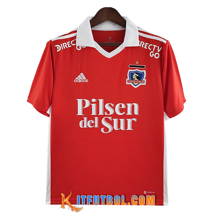 Camisetas De Futbol Colo-Colo Rojo 2022/2023