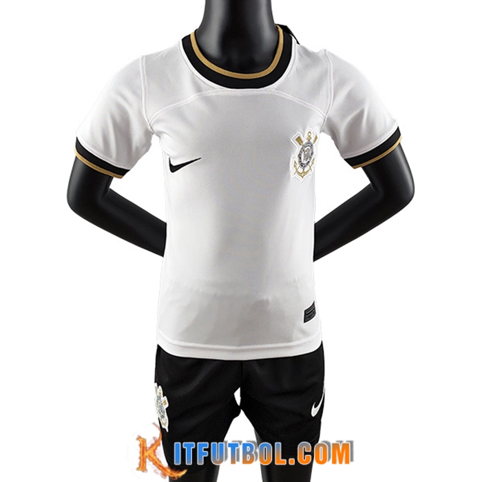 Camisetas De Futbol Corinthians Ninos Primera 2022/2023
