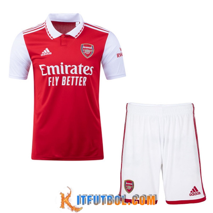 Camisetas De Futbol Arsenal Primera + Cortos 2022/2023