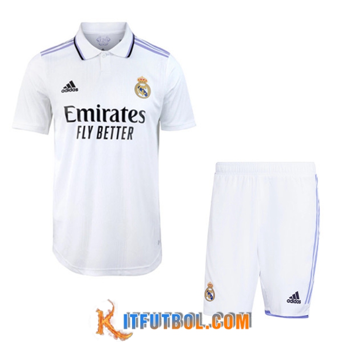 Camisetas De Futbol Real Madrid Primera + Cortos 2022/2023