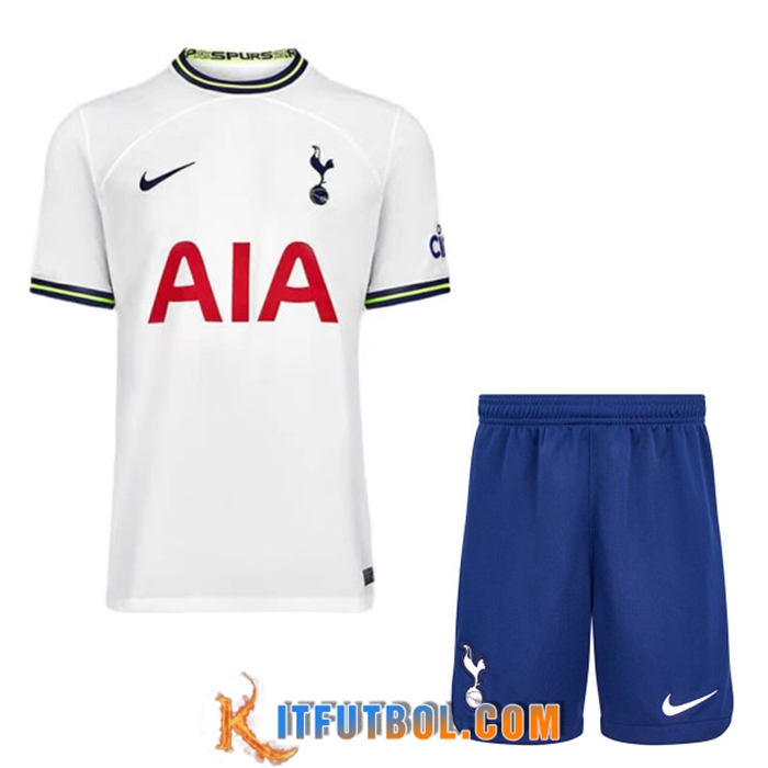 Camisetas De Futbol Tottenham Hotspurs Primera + Cortos 2022/2023