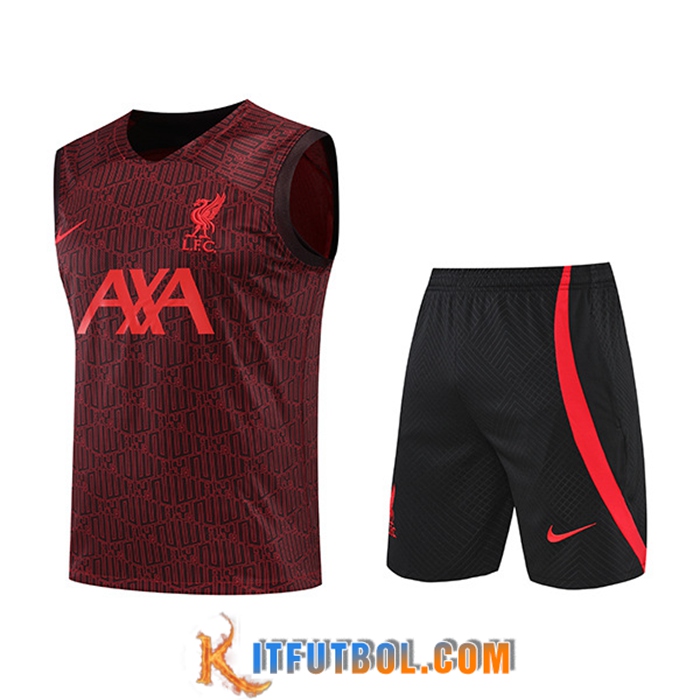 Chalecos De Futbol + Cortos FC Liverpool Brown 2022/2023