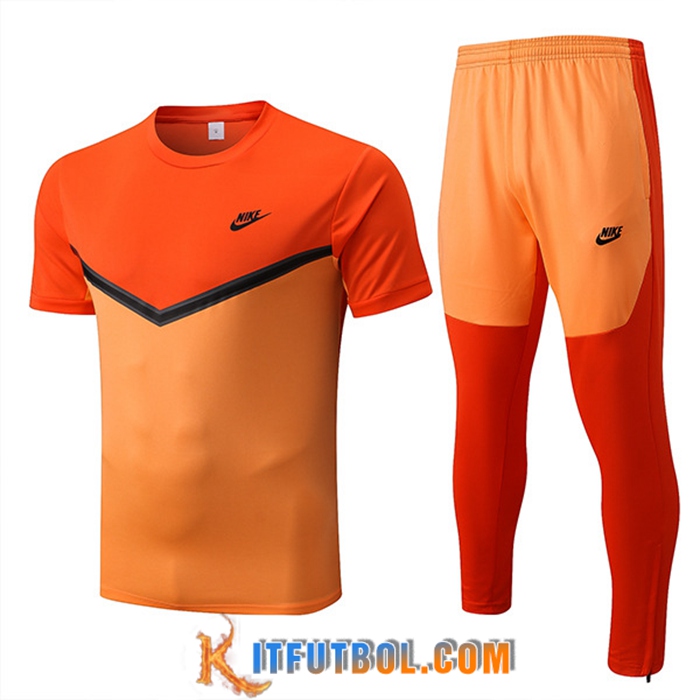 Camiseta Entrenamiento + Pantalones Nike Naranja 2022/2023