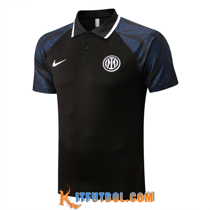 Camiseta Polo Inter Milan Negro 2022/2023