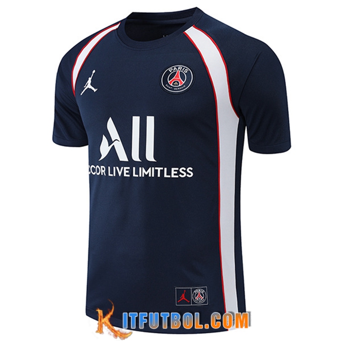 Camiseta Entrenamiento Jordan PSG Azul marino 2022/2023