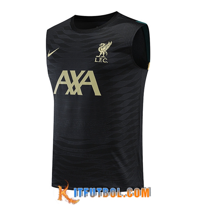 Chalecos De Futbol FC Liverpool Negro 2022/2023