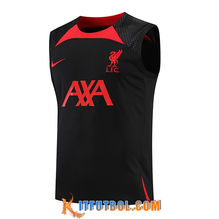 Chalecos De Futbol FC Liverpool Rojo/Negro 2022/2023