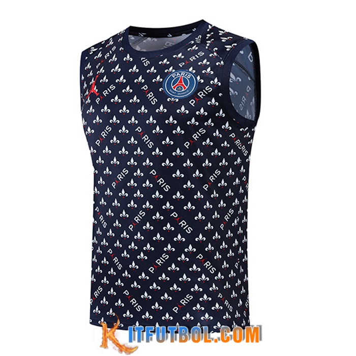 Chalecos De Futbol PSG Azul marino/Negro 2022/2023