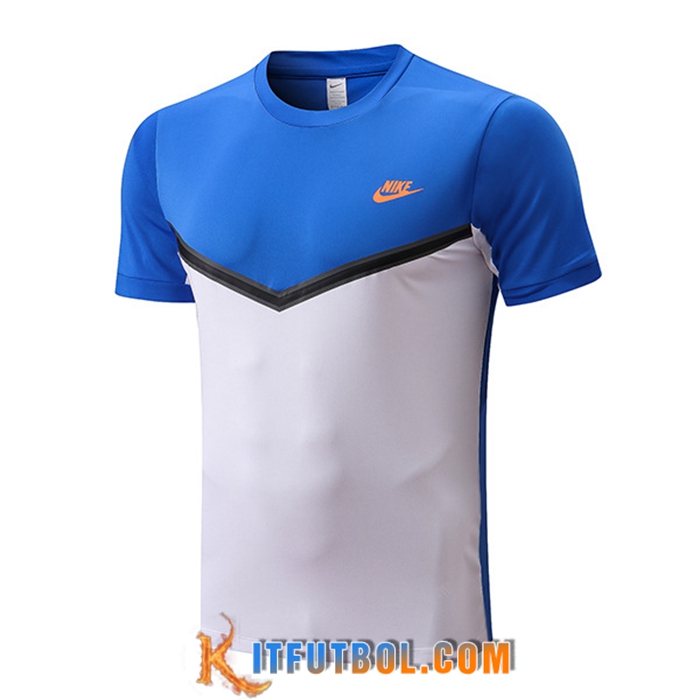 Camiseta Entrenamiento Nike Blanco/Azul 2022/2023