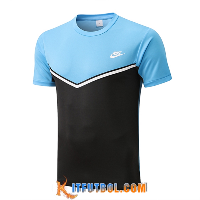 Camiseta Entrenamiento Nike Negro/Azul 2022/2023