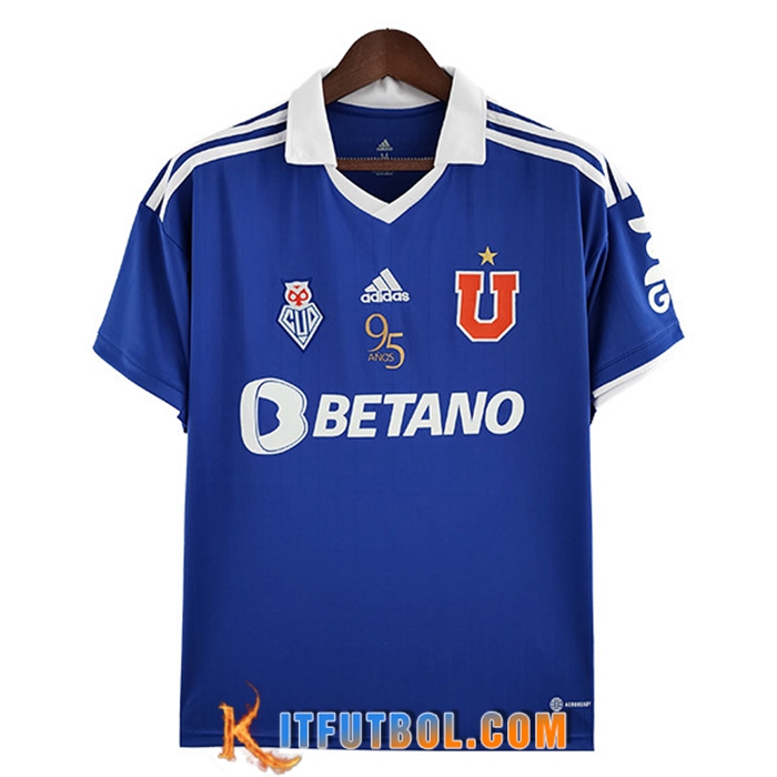 Camisetas De Futbol Universidad De Chile Retro 95th Anniversary Edition