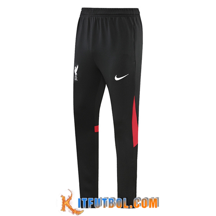 Pantalon Entrenamiento FC Liverpool Negro/Rojo 2022/2023