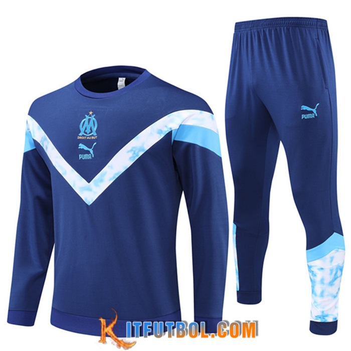 Chandal Equipos De Futbol Marsella OM Blanco/Azul 2022/2023