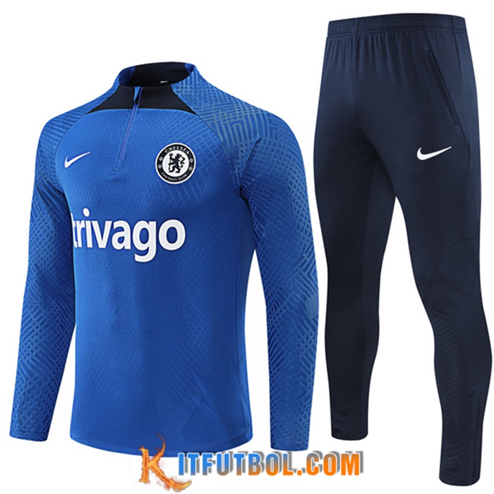 Chandal Equipos De Futbol FC Chelsea Azul/Negro 2022/2023