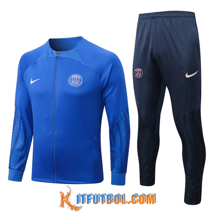 Chandal Equipos De Futbol - Chaquetas PSG Azul 2022/2023