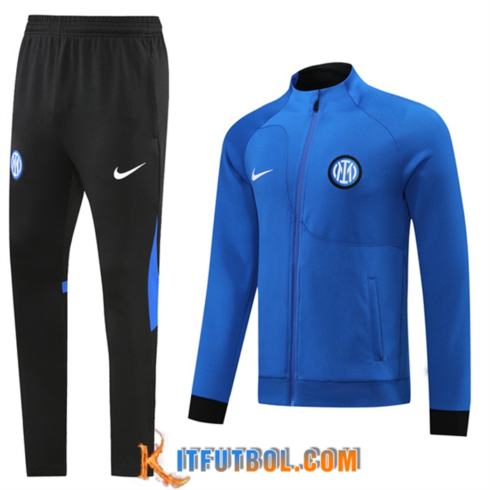 Chandal Equipos De Futbol - Chaquetas Inter Milan Azul 2022/2023