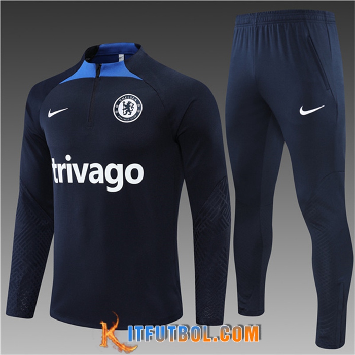 Chandal Equipos De Futbol FC Chelsea Ninos Negro 2022/2023