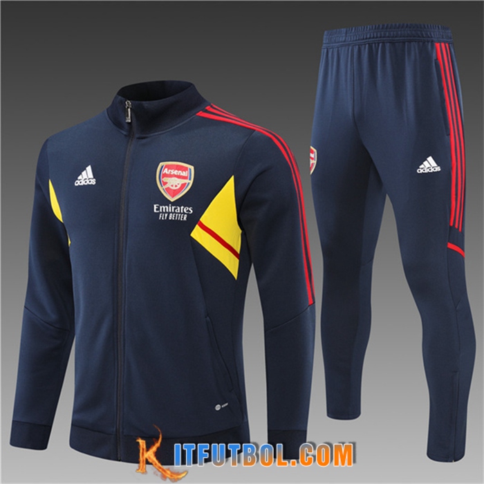 Chandal Equipos De Futbol - Chaquetas Arsenal Ninos Azul marino 2022/2023