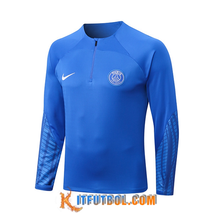 Sudadera De Entrenamiento PSG Azul 2022/2023