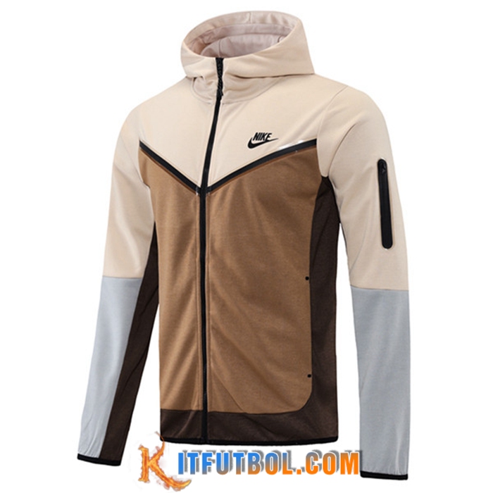 Chaqueta Con Capucha Nike Marrón 2022/2023